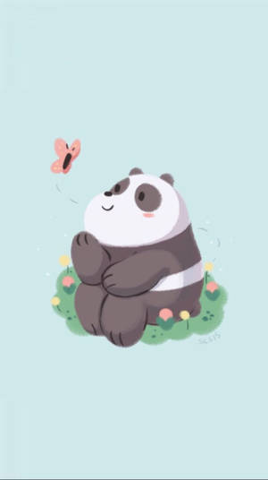 Panda We Bare Bears Fanart Wallpaper