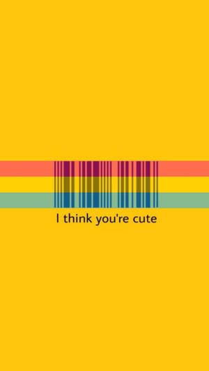 Pansexual Barcode Wallpaper