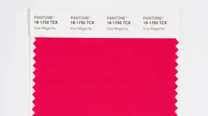 Pantone Viva Magenta Color Swatch Wallpaper
