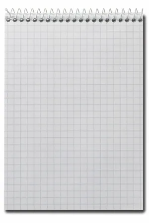 Paper In A Spiral Notebook Wallpaper