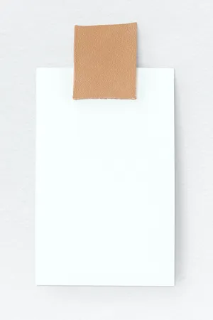 Paper With Brown Tape Wallpaper