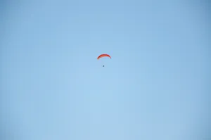 Paragliding Red Wing Wallpaper