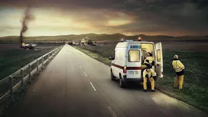 Paramedic Team Resting Wallpaper