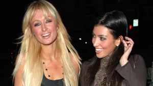 Paris Hilton And Kim Kardashian In 2008 Wallpaper