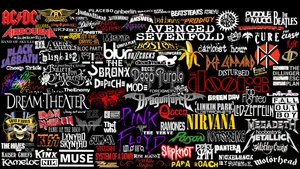 Party Hard With Rock N' Roll Wallpaper