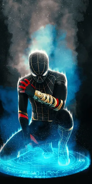 Passionate Superhero Fan Art Wallpaper