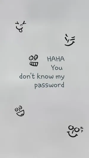 Password Security Humor Wallpaper