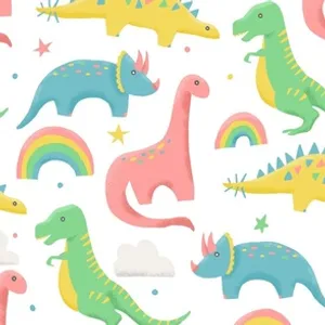 Pastel Aesthetic Dino Wallpaper