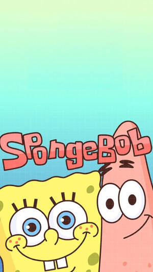 Pastel Aesthetic Spongebob And Patrick Wallpaper