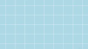 Pastel Blue Square Grid Wallpaper