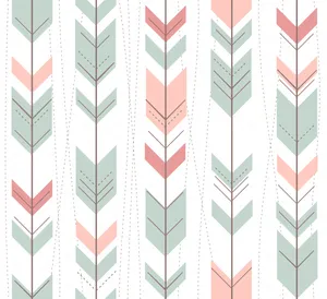 Pastel Boho Arrows In Artistic Arrangement Wallpaper