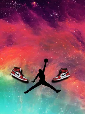 Pastel Galaxy Air Jordan Wallpaper