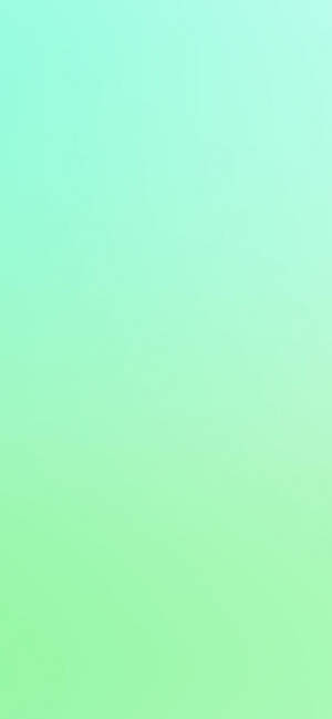 Pastel Green Aesthetic Gradient Wallpaper
