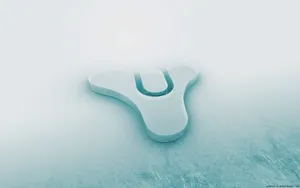 Pastel Green Destiny Logo Wallpaper