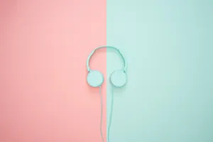 Pastel Headphones Music 4k Wallpaper