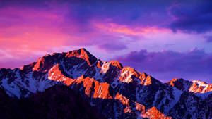 Pastel Mountain Macos Wallpaper