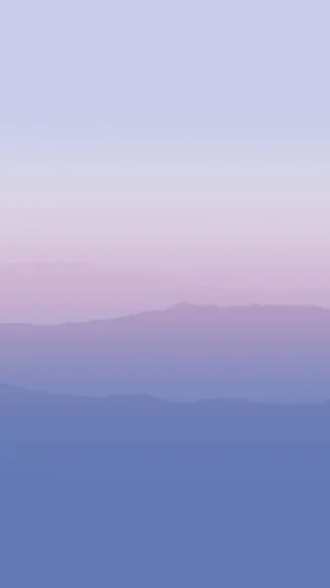 Pastel Mountains Minimalist Phone Wallpaper