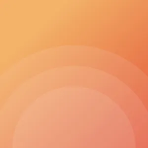 Pastel Orange Circle Wallpaper
