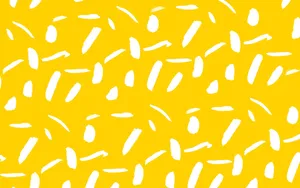 Pastel Yellow Strokes Pattern Wallpaper