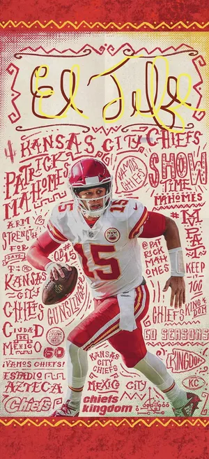 Pat Mahomes Phone - The Latest In Technology Wallpaper