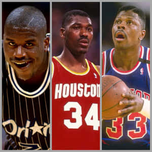 Patrick Ewing Hakeem Olajuwon Shaquille O'neal Wallpaper