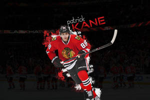 Patrick Kane Red And White Fan Art Wallpaper