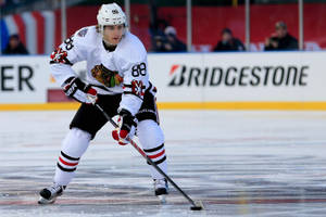 Patrick Kane White Chicago Blackhawks Wallpaper