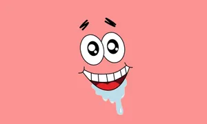 Patrick Star Pink Face Wallpaper