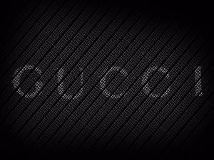 Patterned Dark Logo Gucci 4k Wallpaper