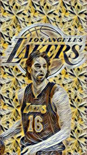 Pau Gasol Los Angeles Lakers Center Wallpaper