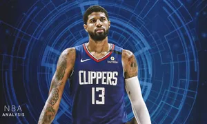 Paul George Shows Off The Los Angeles Clippers Jersey Wallpaper