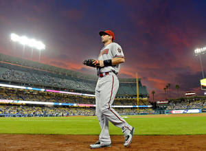 Paul Goldschmidt On Baseball Field Wallpaper