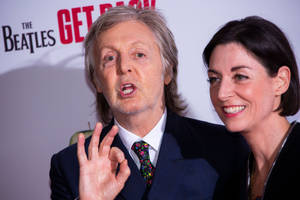 Paul Mccartney Okay Gesture Wallpaper