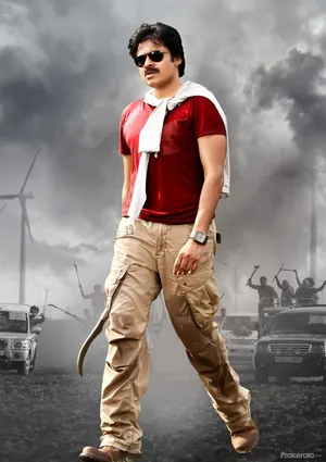 Pawan Kalyan In Rally Wallpaper