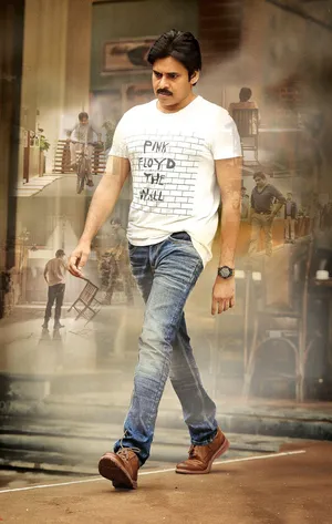 Pawan Kalyan White Brick Shirt Wallpaper