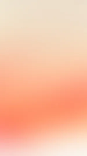 Peach And White Gradient Wallpaper