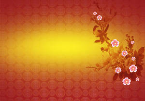 Peach Blossom Chinese New Year Wallpaper