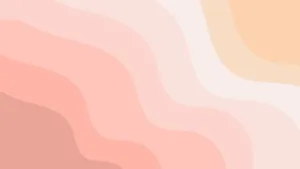 Peach Pink And Teal Wavy Pattern - Wallpaper Wallpaper