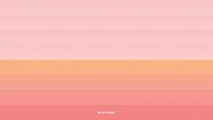 Peach Shades Horizontal Palette Wallpaper