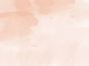 Peach Watercolor Strokes Wallpaper