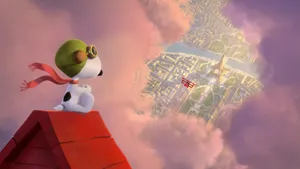 Peanuts Pilot Snoopy Wallpaper