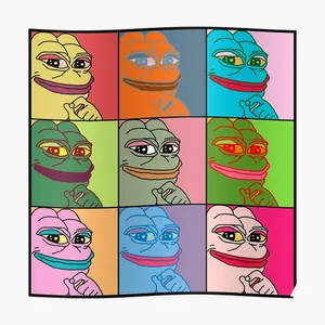 Pepe The Frog Pop Art Wallpaper