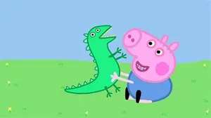 Peppa Pig Aesthetic Dino Wallpaper