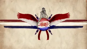 Pepsi Cola Products Vintage Retro Brand Poster Wallpaper
