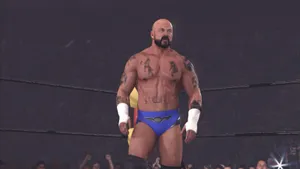 Perry Saturn Wrestling Ring Pose Wallpaper