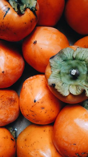 Persimmon Fruit Wallpaper