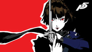 Persona 5 Logo 3840 X 2160 Wallpaper