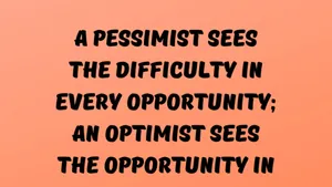 Pessimistic Orange Wallpaper