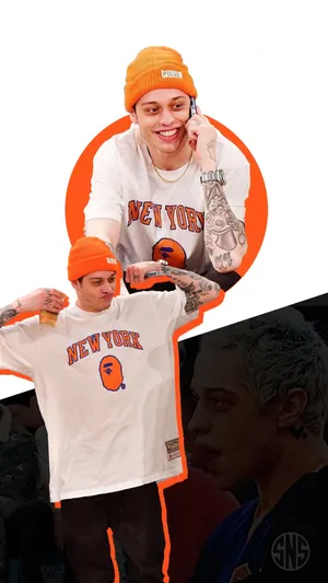 Pete Davidson New York Knicks Game Wallpaper