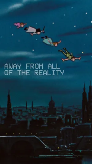 Peter Pan Vintage Movie Poster Wallpaper